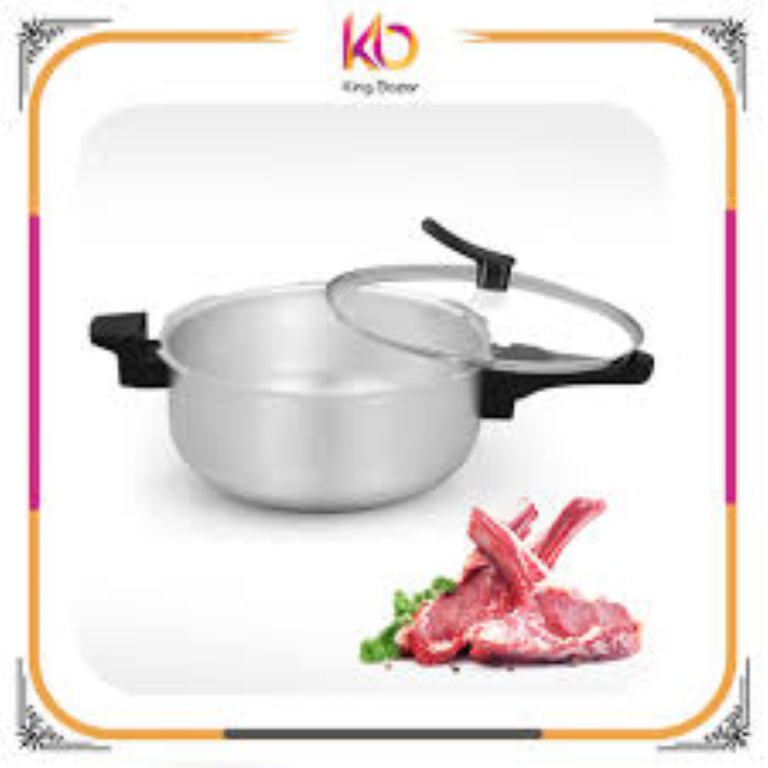 PRESSURE COOKER W/GLASS LID 5LT